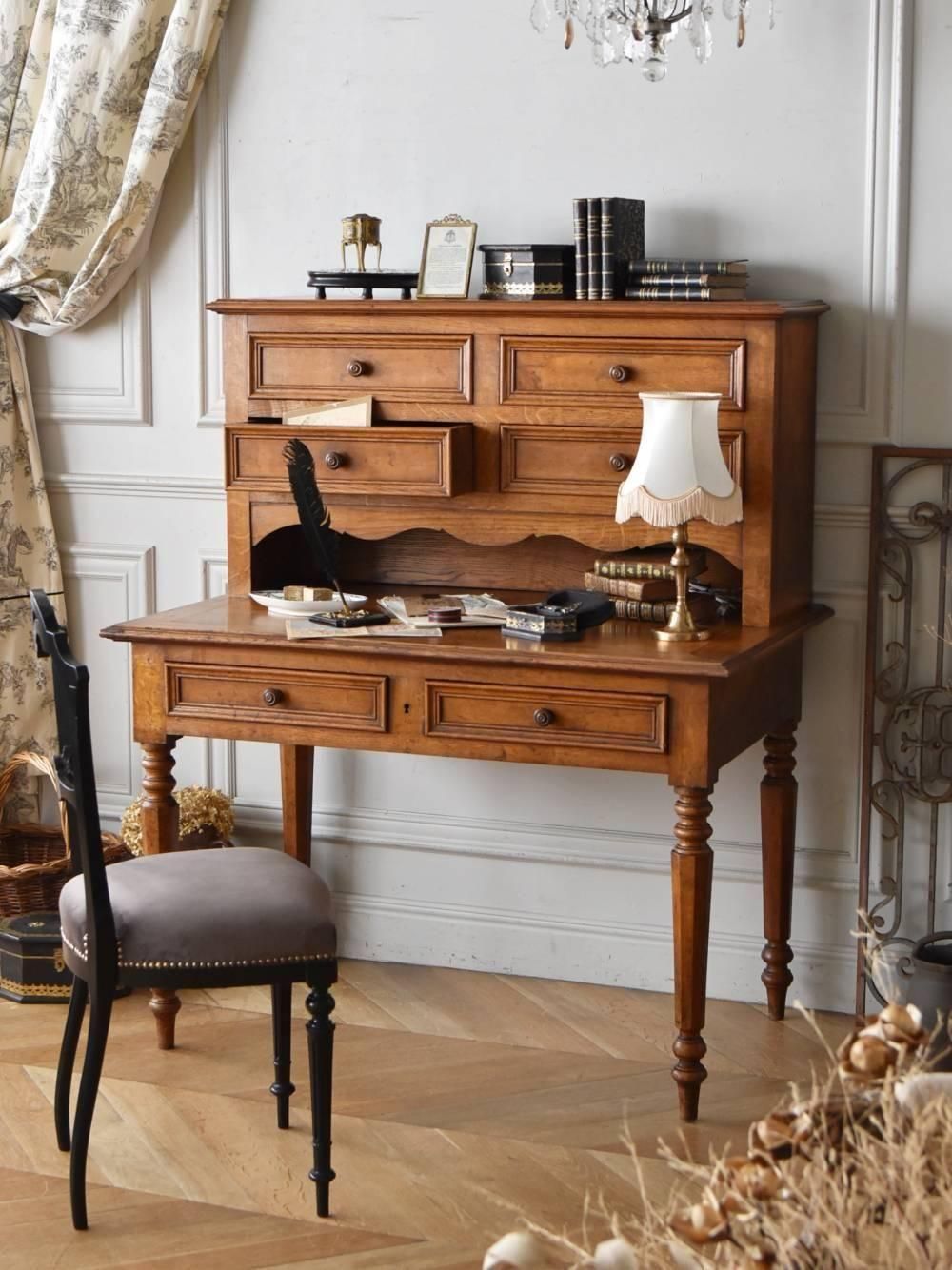 アンティークデスク.14 フランスアンティーク家具 アンティークテーブル 机