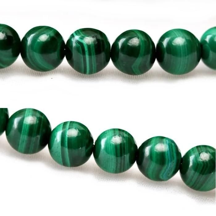 マラカイト（孔雀石）AA | 8mm - 夢源【公式】通販