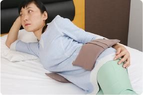 ラジウムパッド お利口さん（大小セット）『ベッドで岩盤浴』