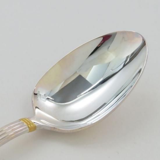 クリストフル スプーン ○ アリアゴールドリング コーヒー スプーン