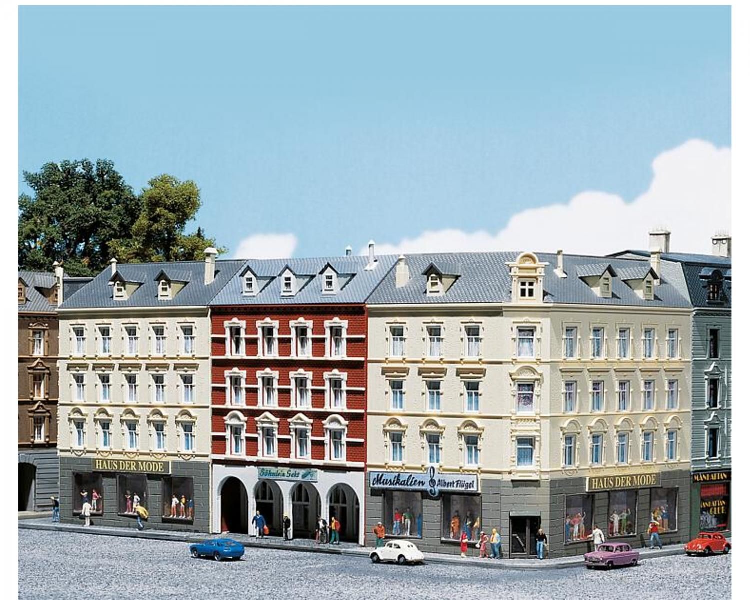 ファーラー(Faller) N 連棟式住宅 232266 | ミニチュア建物キット