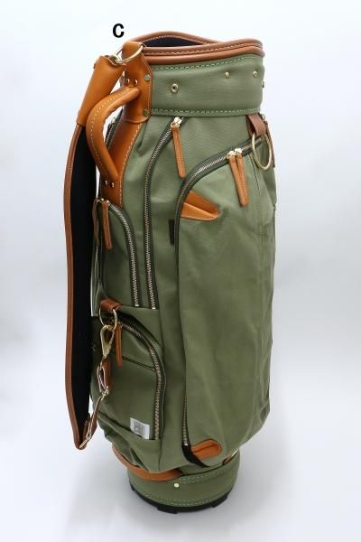 考英舎 倉敷10号帆布キャディバッグ あざみ刺繍入り - チョイス道楽