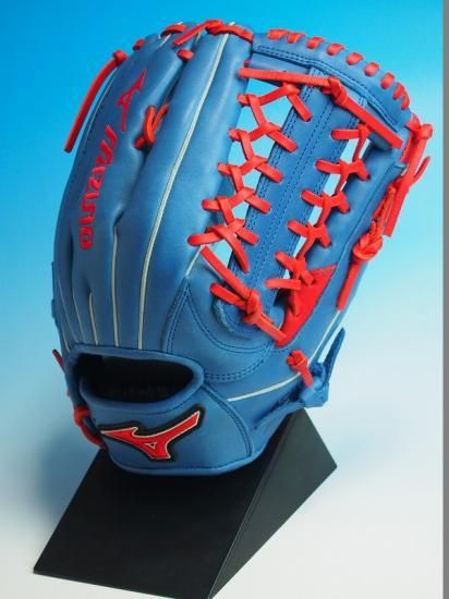 ○USA MIZUNO ミズノ MVP Prime SE 青赤 GMVP1277PSE5○外野手用 野球