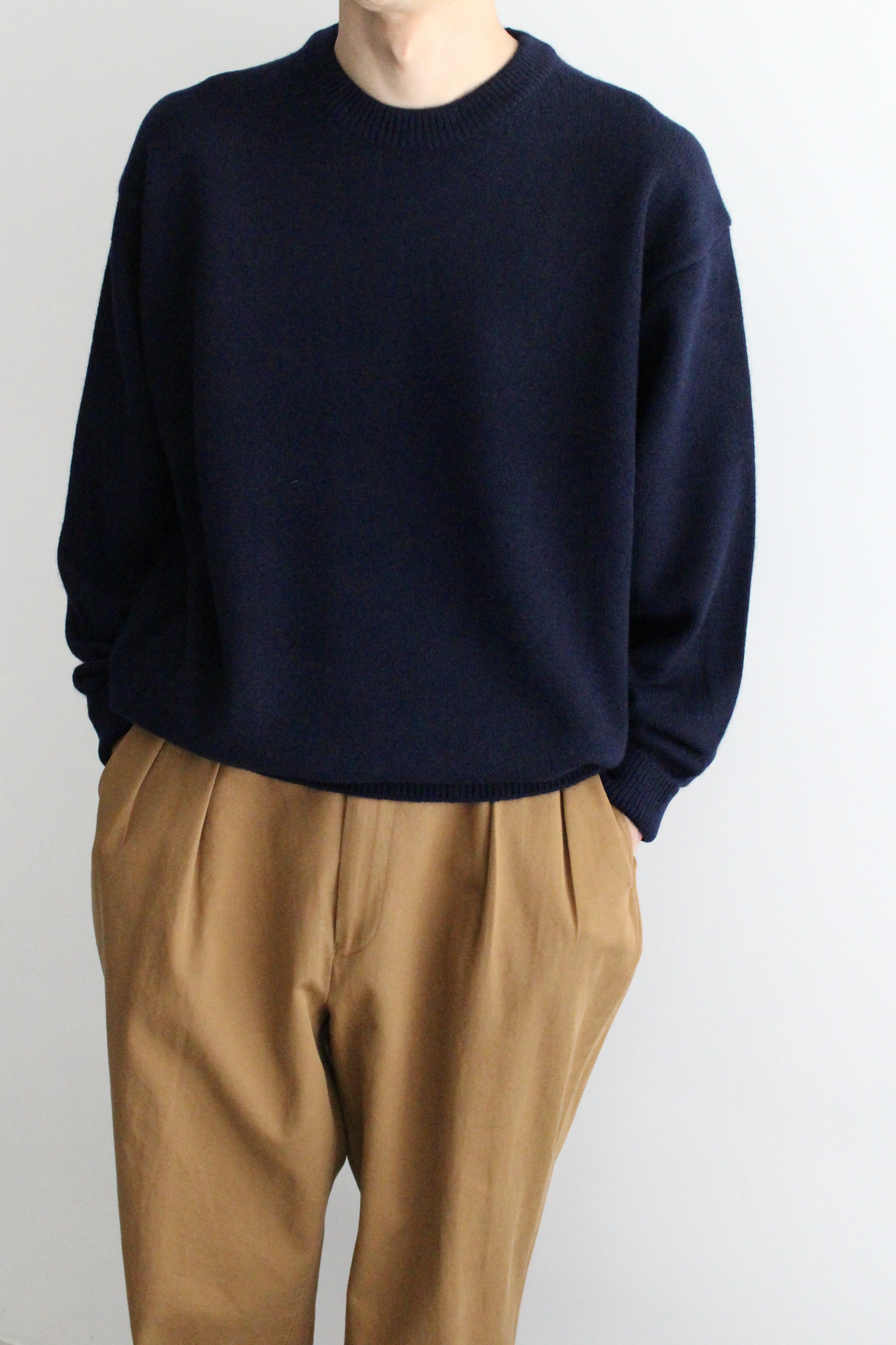 HERILL Golden cash Pullover - Navy - PURAS