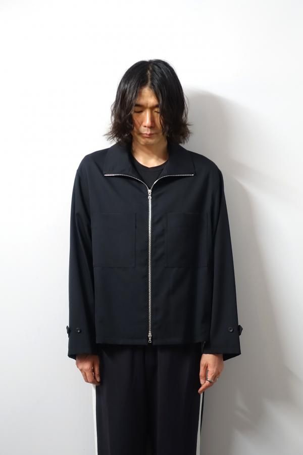 ssstein(シュタイン)/DRIZZLER ZIP UP JACKET/BLACK 通販 取り扱い
