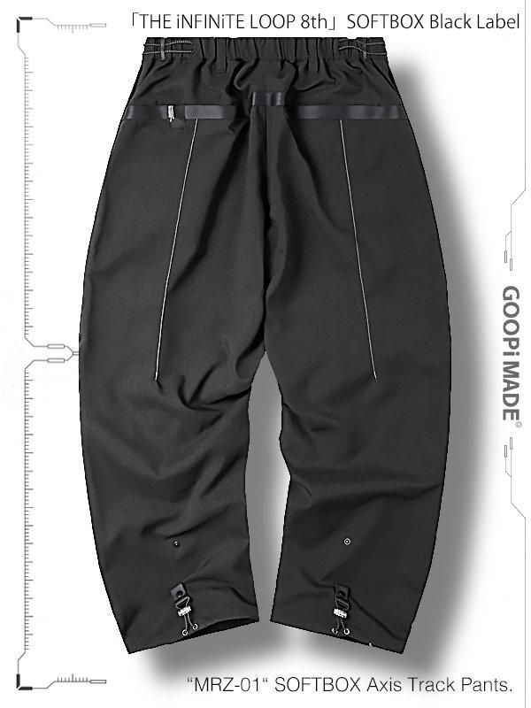 GOOPiMADE - “MRZ-01“ SOFTBOX Axis Track Pants - “ SHINKIROU1.0