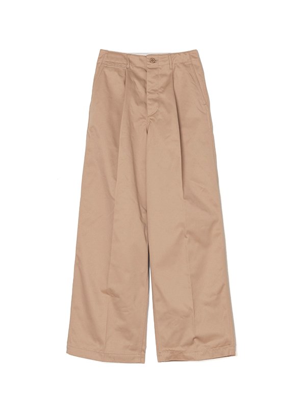 T/C WEST POINT ARMY WIDE LEG CHINOS-ウェストポイントアーミーワイド