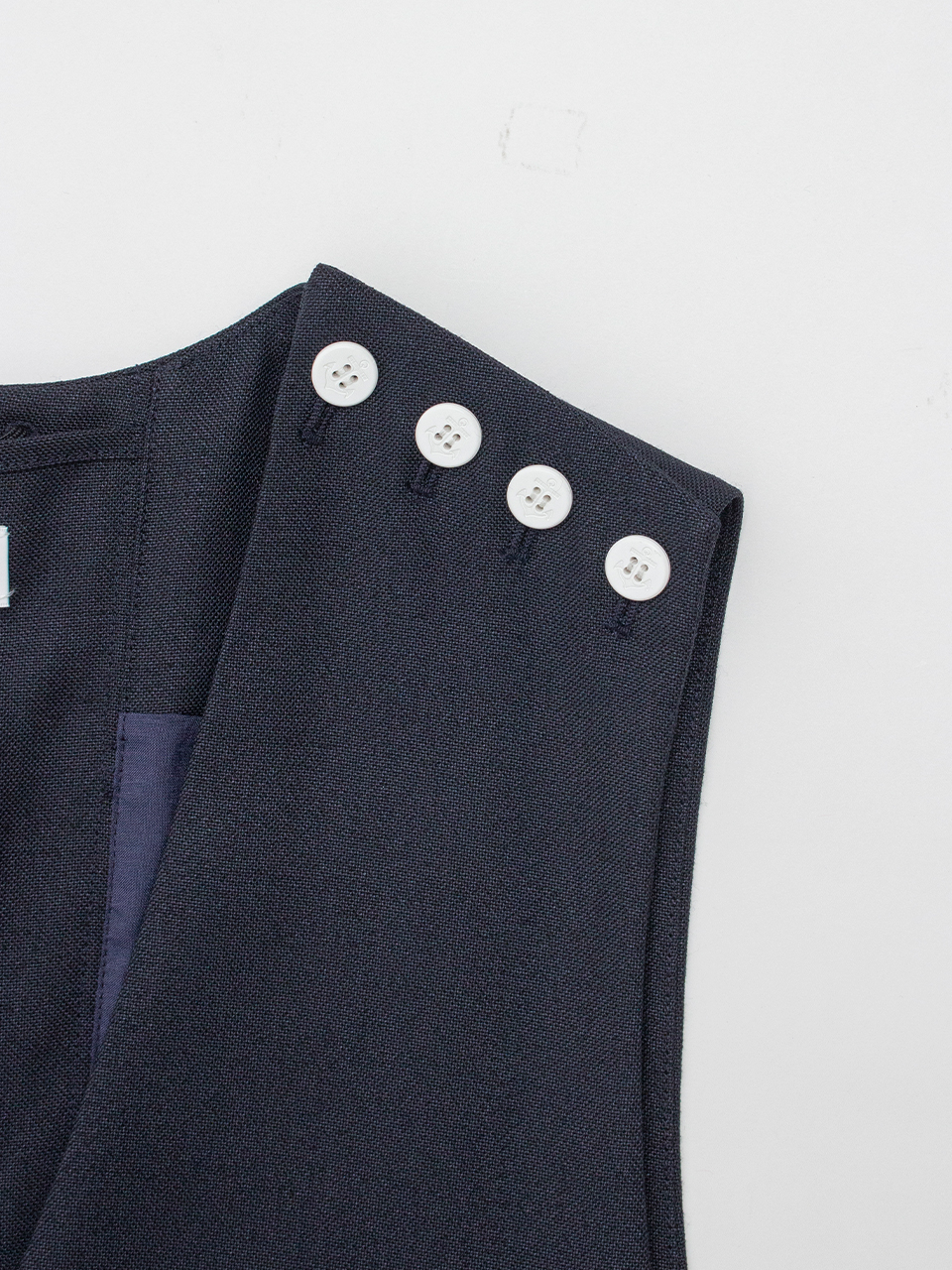 SAILOR V-NECK JUMPSUIT-セーラーブイネックジャンプスーツ-HYKE