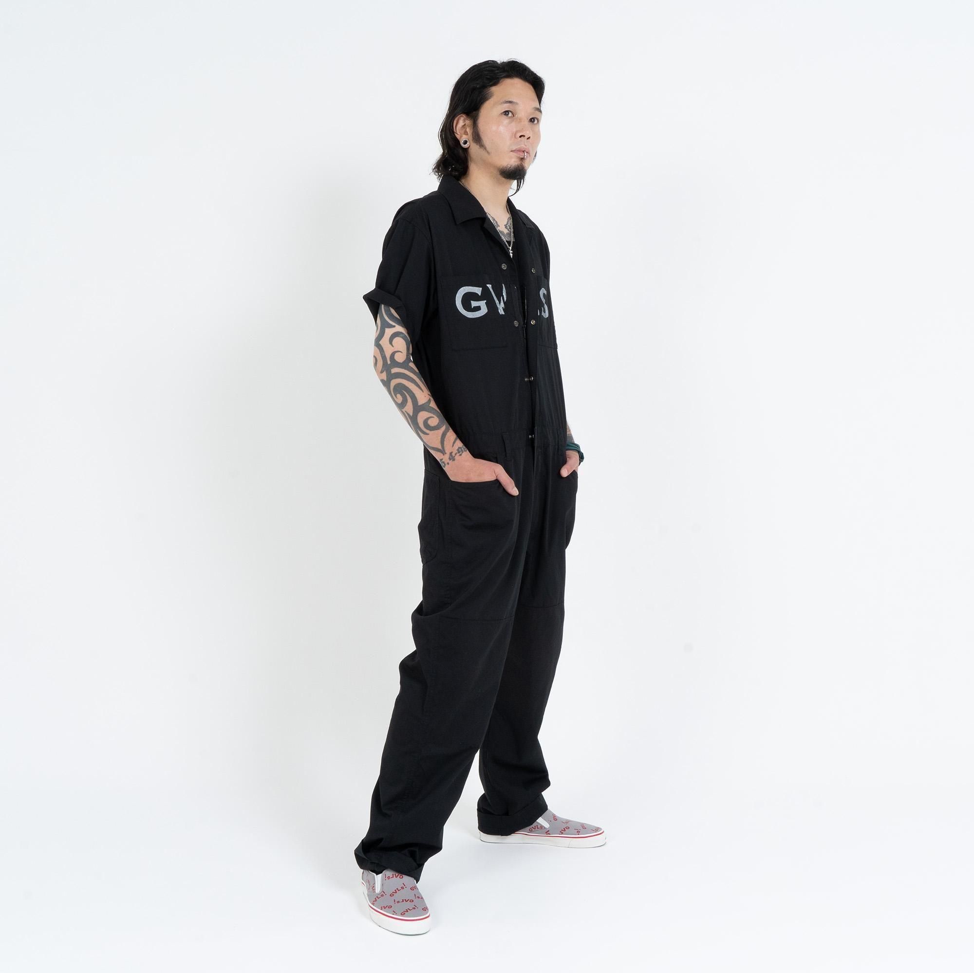 GVLSガヴィル半袖ツナギ | 夏のオールインワン - GVLS | ガヴィル