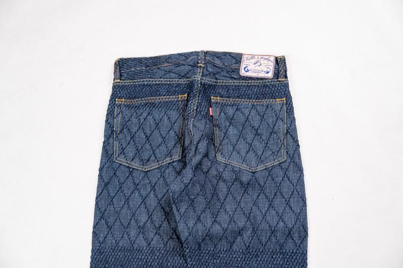 GZ-KNST-BL 剣道デニム ストレート BL - 倉敷美観地区デニムショップ