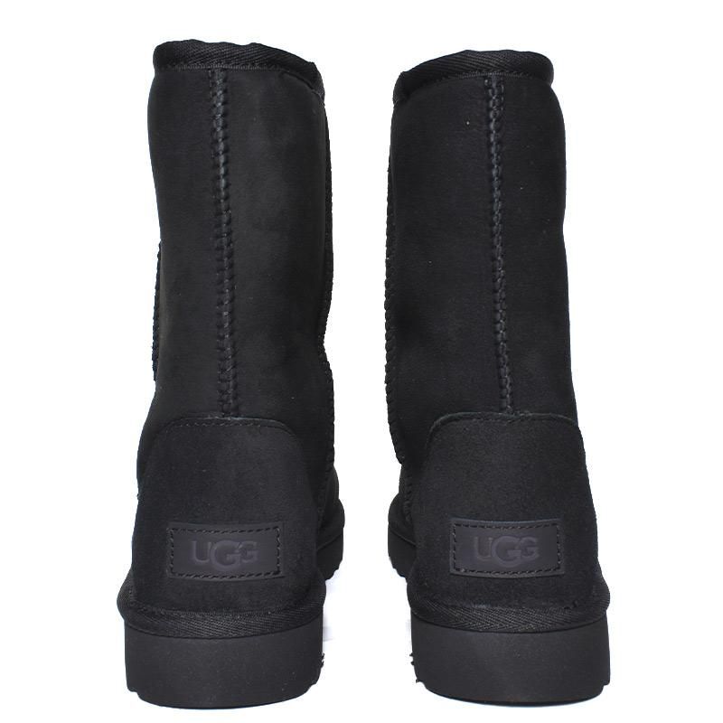 UGG WOMENS CLASSIC SHORT II BLACK アグ ムートンブーツ クラシック