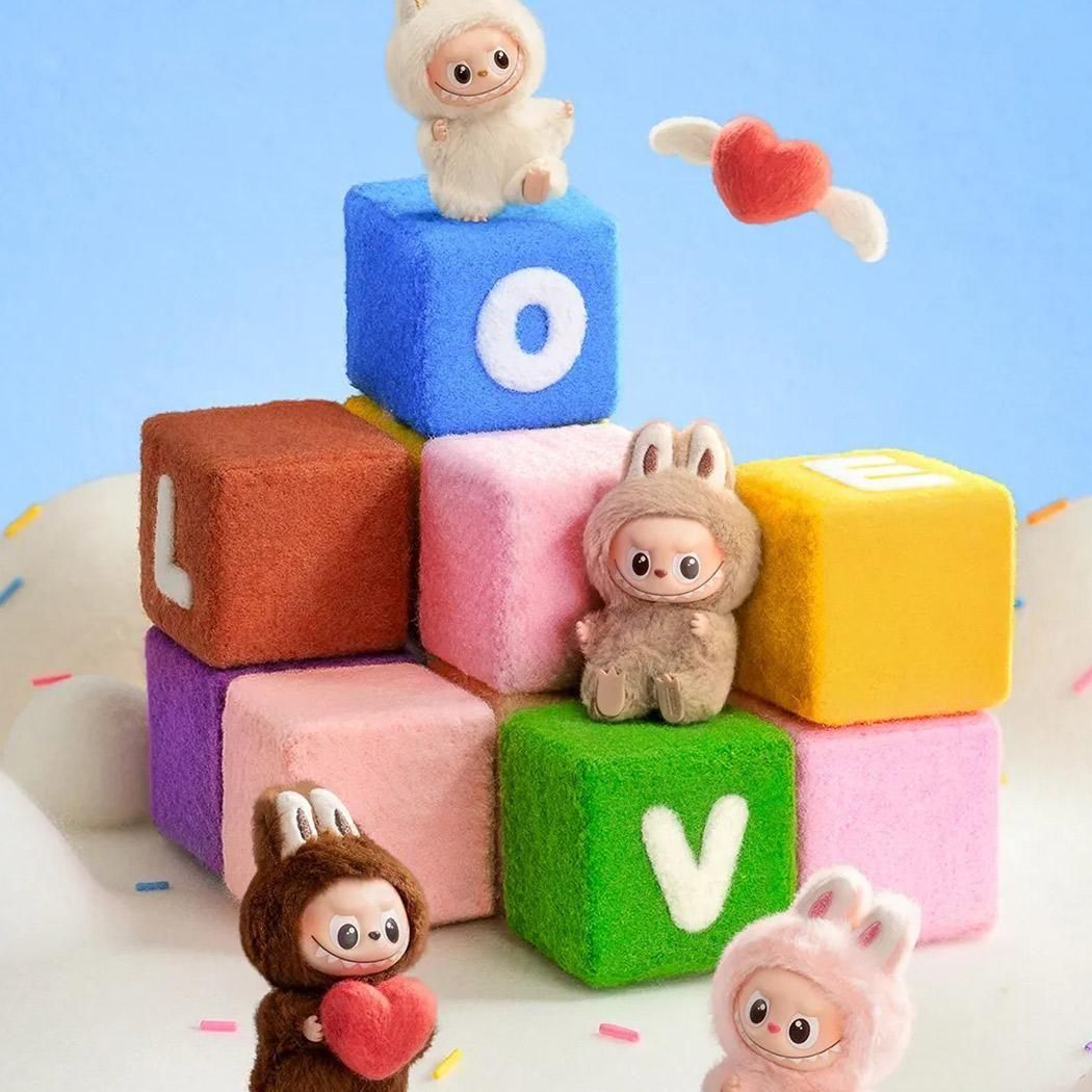 アソート】POP MART 正規品 LABUBU Pin for Love Series-Vinyl Plush