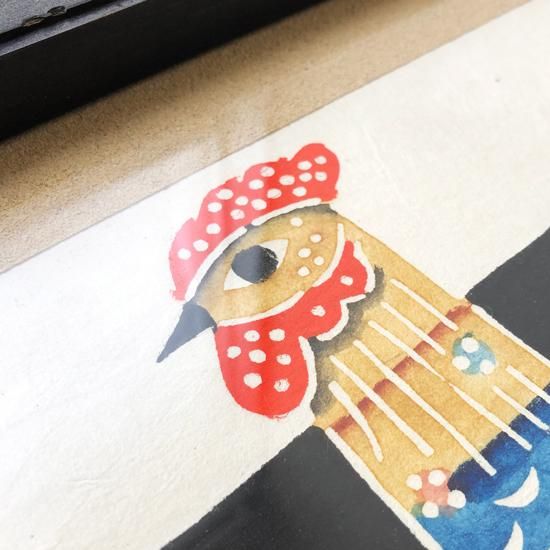 Vintage Japanese Folk Art: 型染絵「春」 / 岡村吉右衛門 - Swimsuit