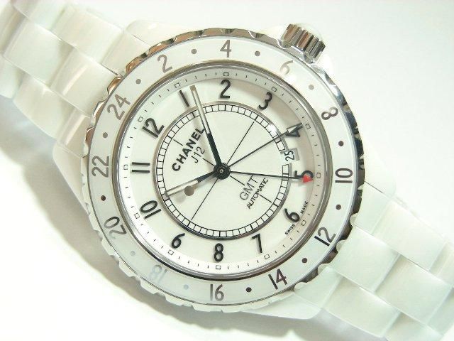 シャネル J12 ホワイトセラミック 42 GMT 正規品 - 腕時計専門店THE