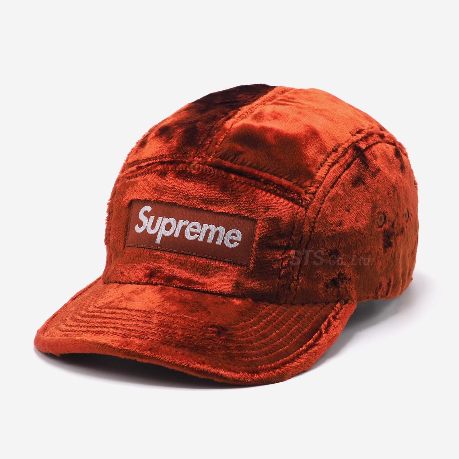 Supreme - Crushed Velvet Camp Cap - ParkSIDER