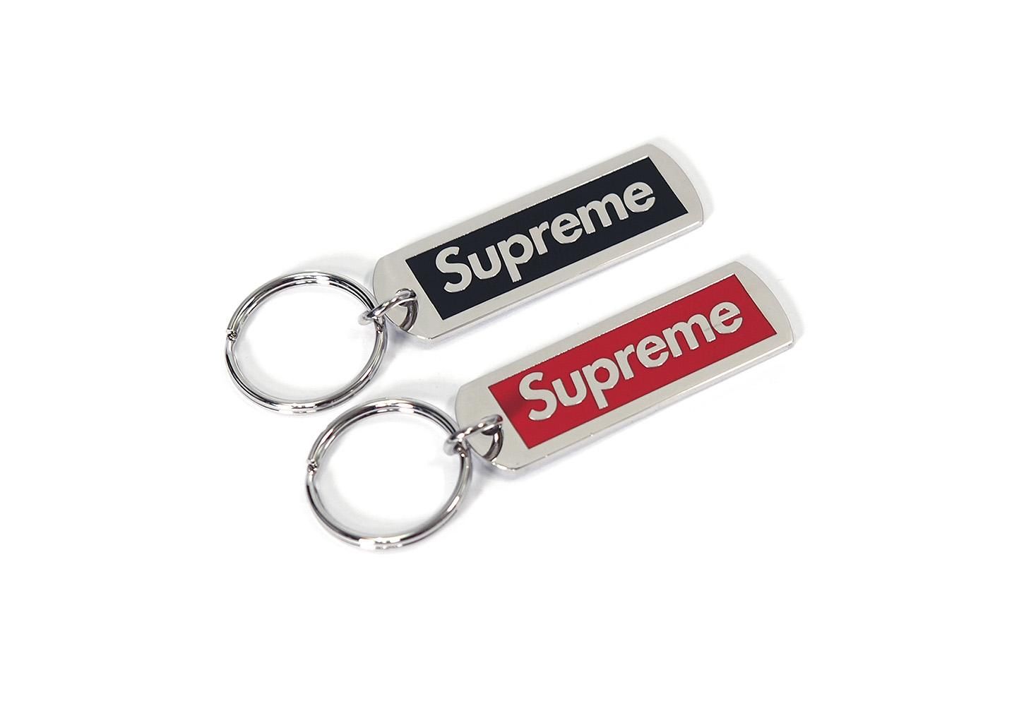 Supreme - Metal Tag Keychain - ParkSIDER