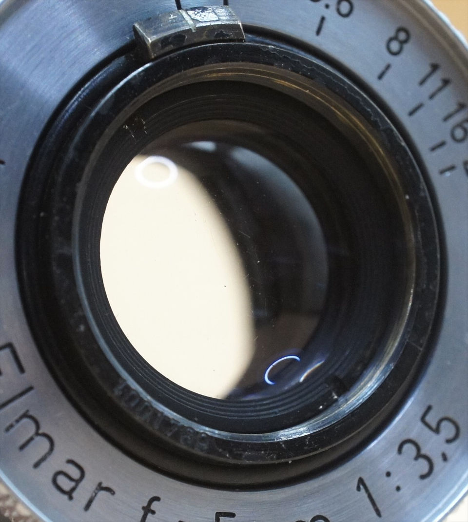 レアなダイヤマーク♪ 赤Elmar（レッドエルマー）50mmF3.5 整備済み