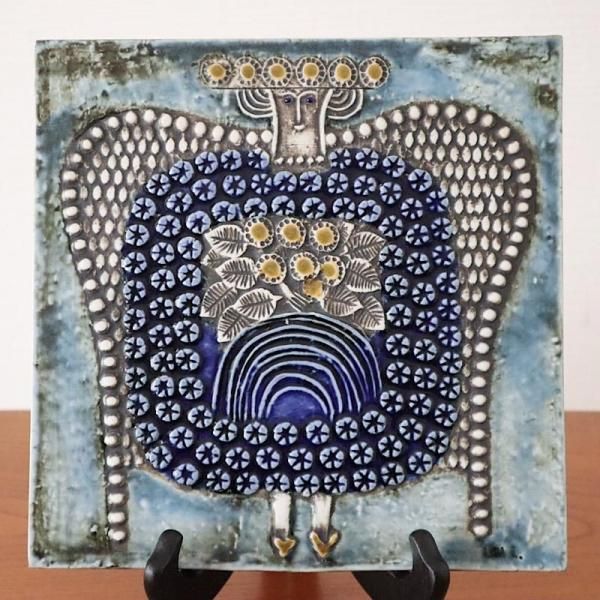 希少】Gustavsberg グスタフスベリ Lisa Larson リサ・ラーソン 陶板