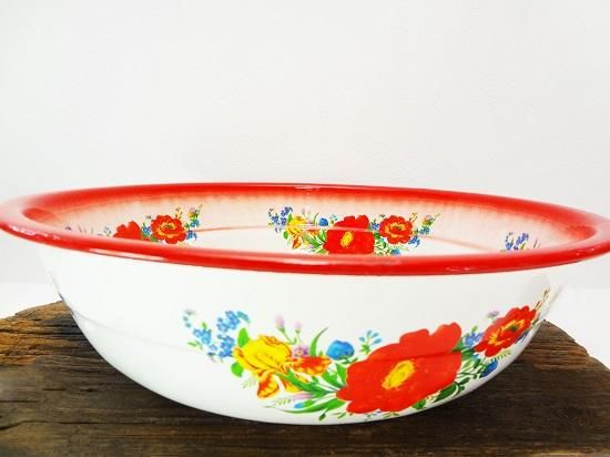 ホーロー洗面器 - アジアンショップ楽象 タイ・チェンマイより直接買付