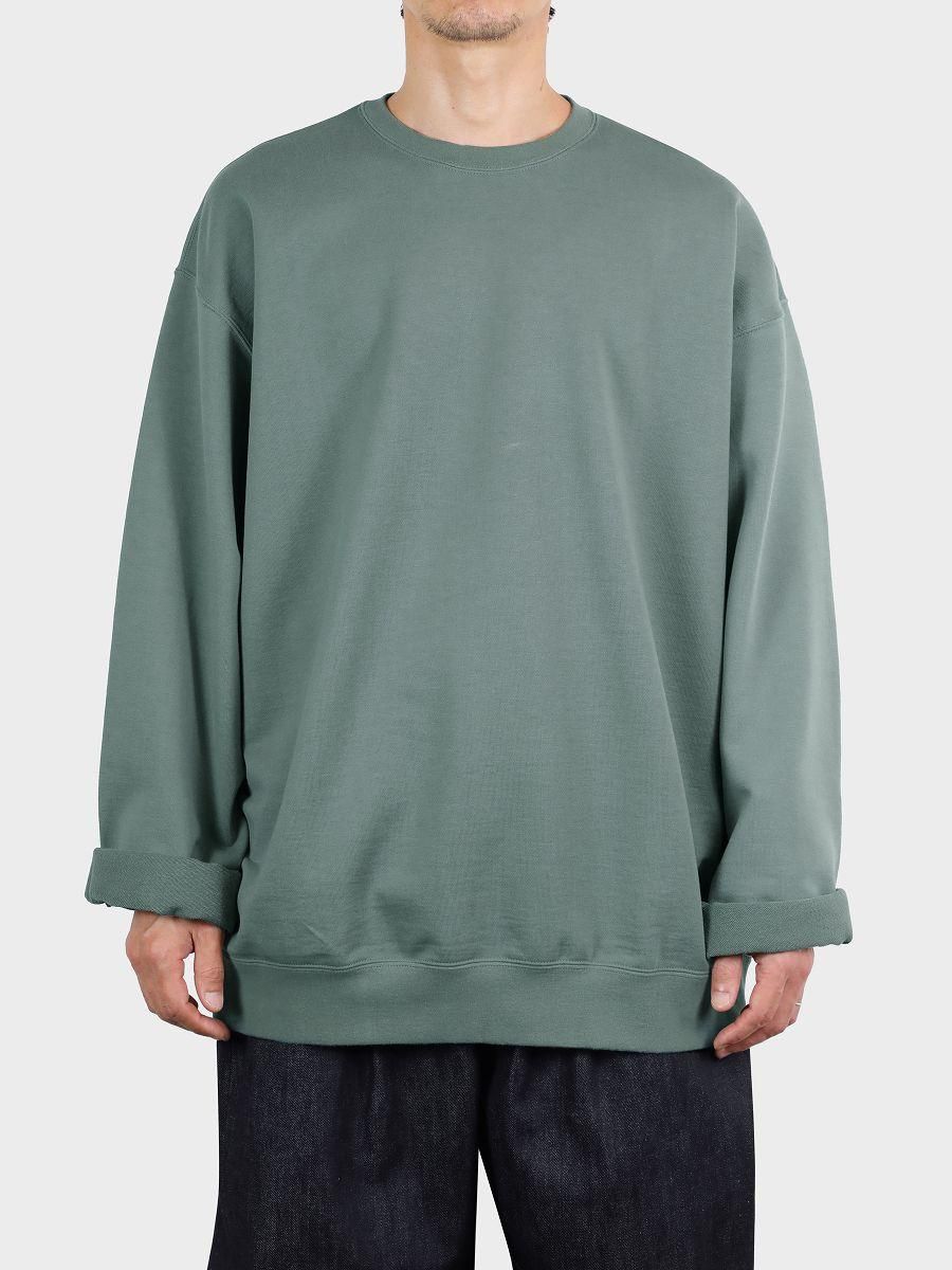 Graphpaper - グラフペーパー / COMPACT TERRY ROLL UP SLEEVE HALF