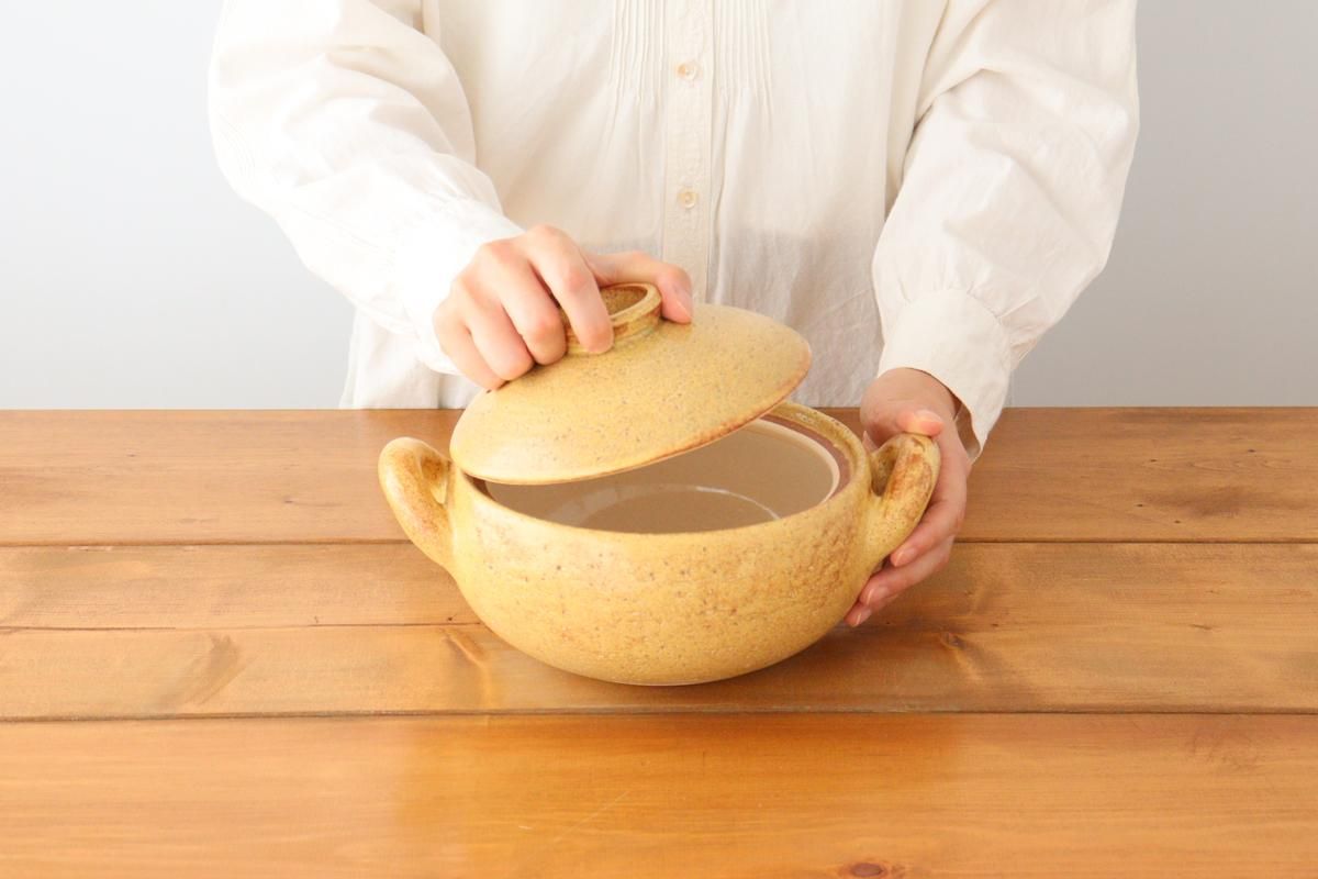 みそ汁鍋｜小｜耐熱陶器｜長谷園｜伊賀焼｜和食器通販｜うちる｜和食器