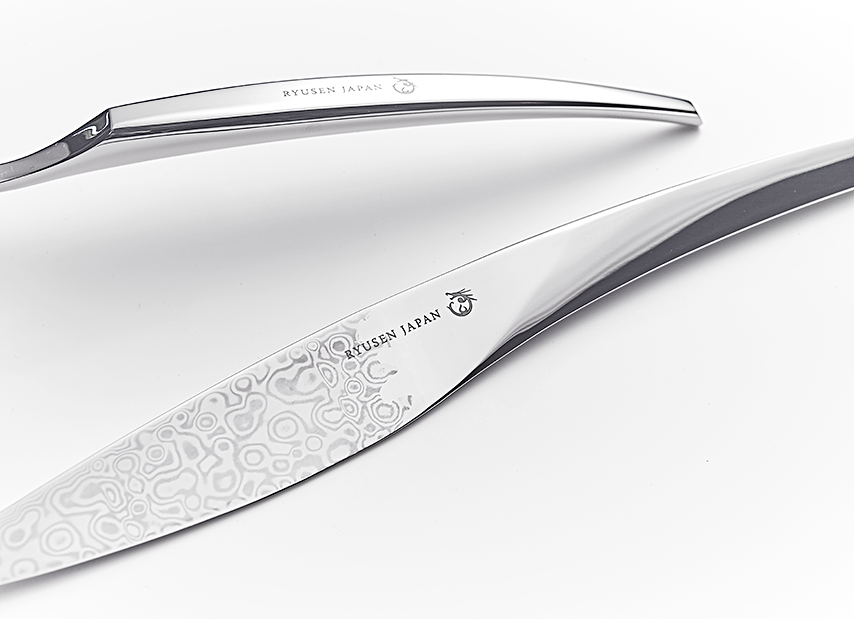 ステーキナイフ 『アシンメトリーSK08』 - 龍泉刃物 公式オンライン