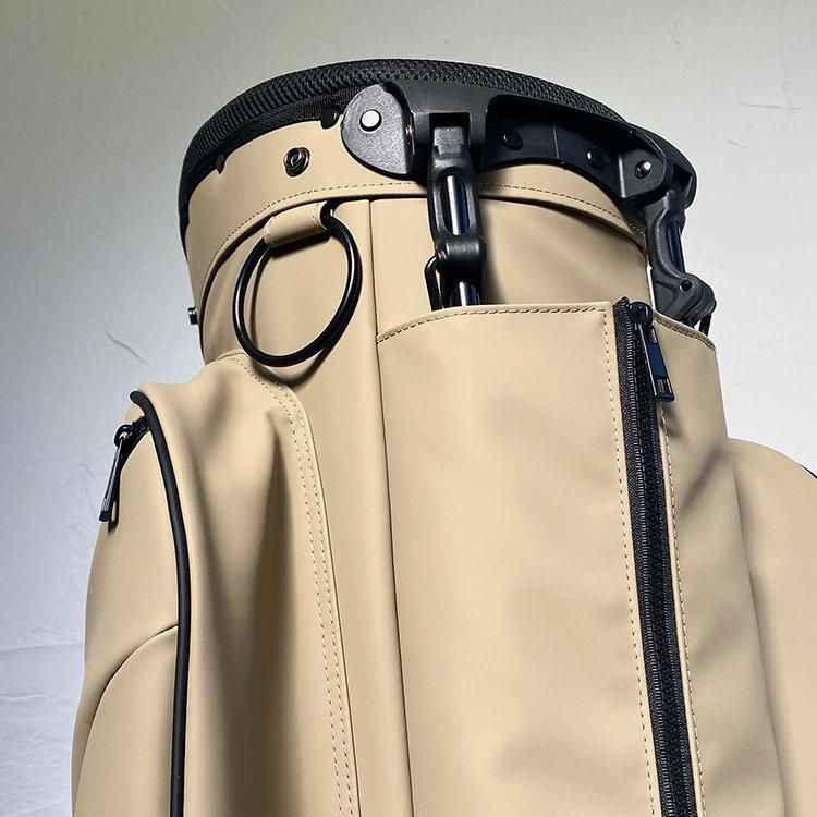 Lahella golf】Big zipperキャディバッグ