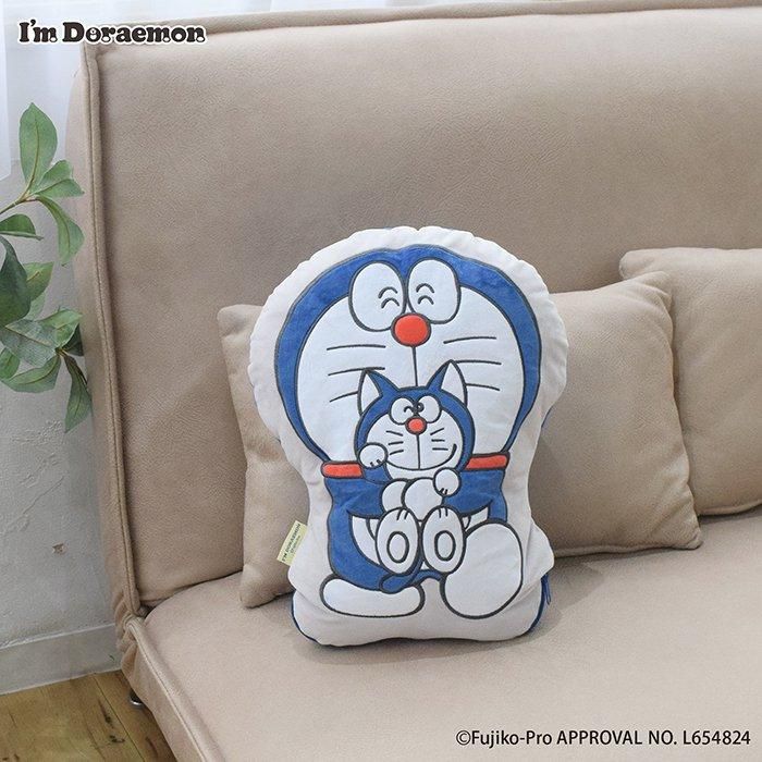 ブランケットinクッション｜アイムドラえもん｜フラワーリング