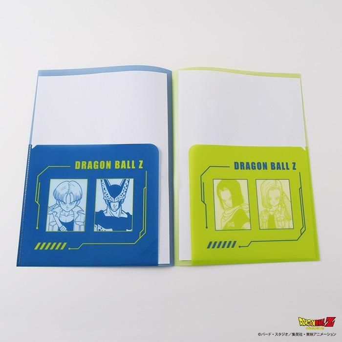 Wポケット付きクリアファイル｜ドラゴンボールZ｜フラワーリング