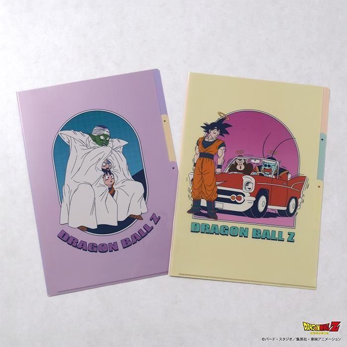 インデックス付きクリアファイル｜ドラゴンボールZ｜フラワーリング