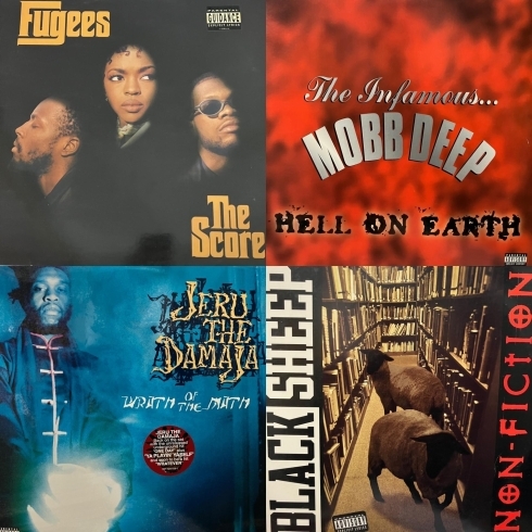 新入荷・中古レコード】USヒップホップのアルバム10枚 +++大分市役所の