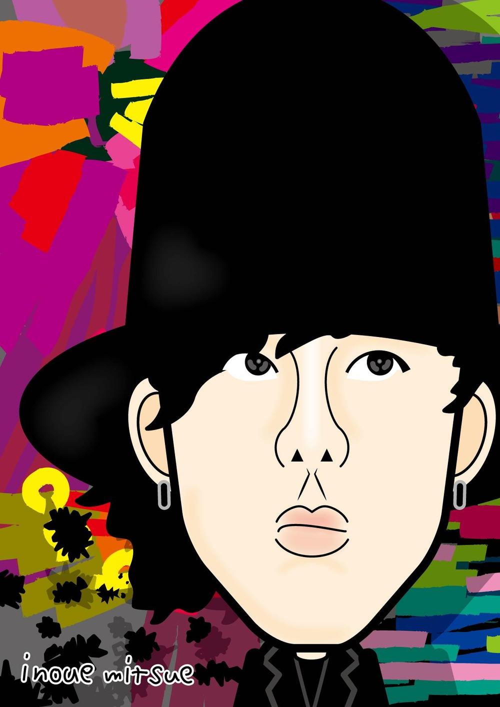 RADWIMPSの野田洋次郎さんの似顔絵 - ランサーズ