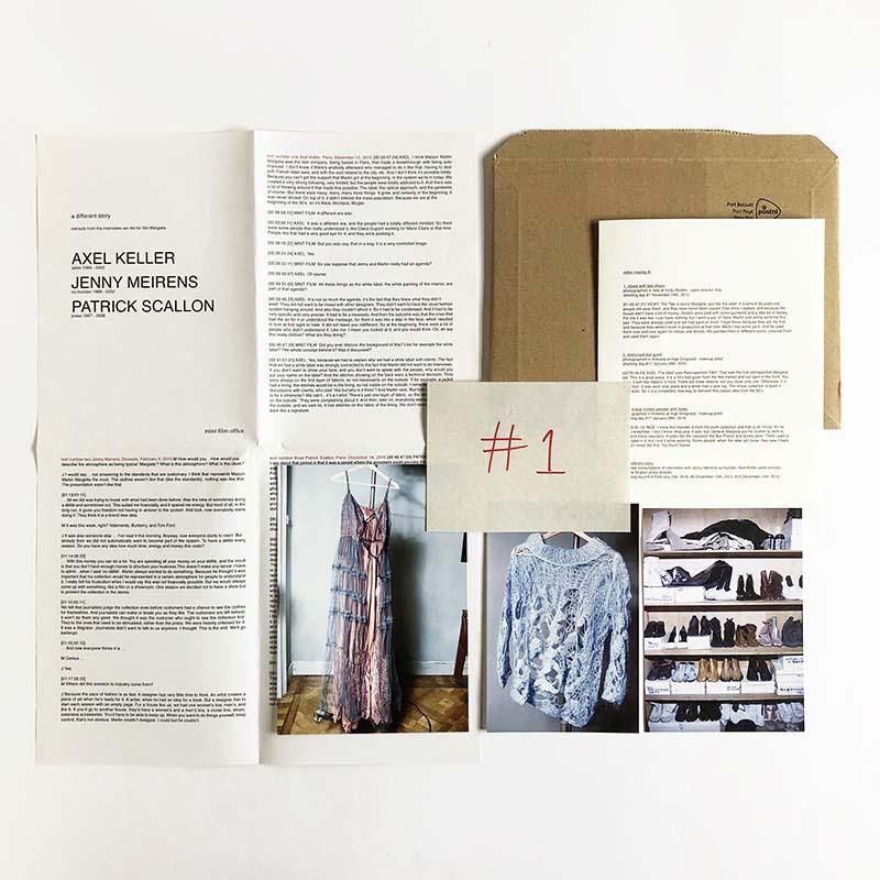 We Margiela: Index Mailing complete 3 issues setメゾン・マルジェラ