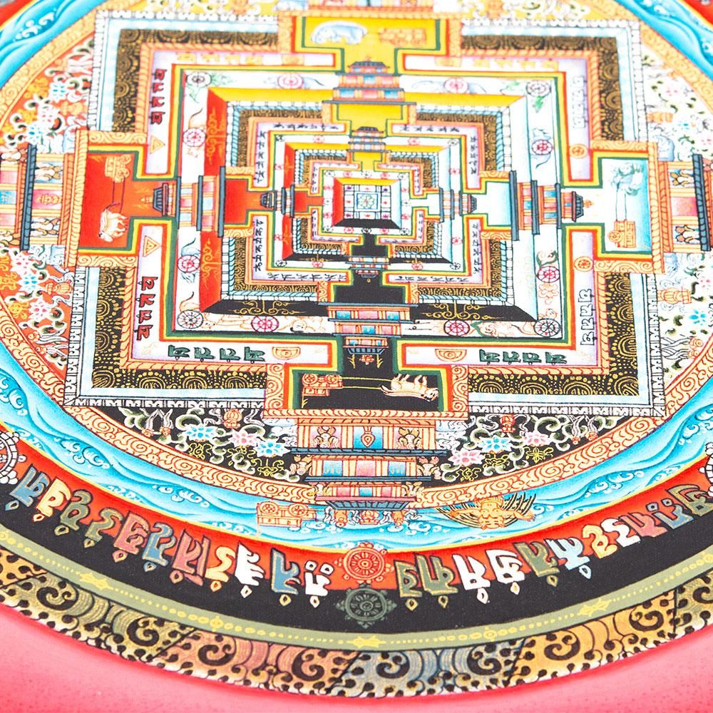 ネパール仏画 カーラチャクラ曼荼羅（マンダラ）Type.4｜旅する雑貨屋