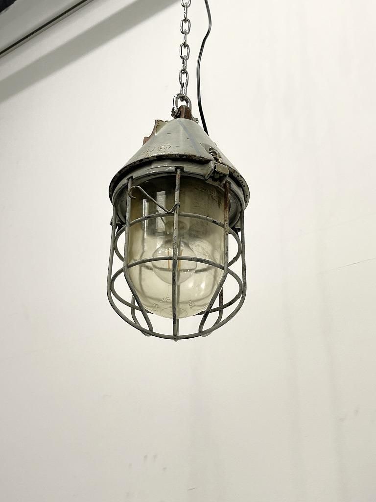 ヴィンテージ インダストリアル ペンダントランプ - アンティーク