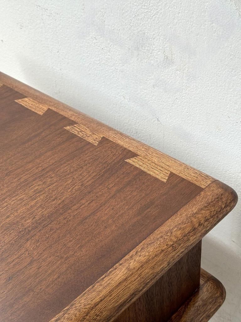 1966's LANE社製 ヴィンテージ ステップエンドテーブル - アンティーク