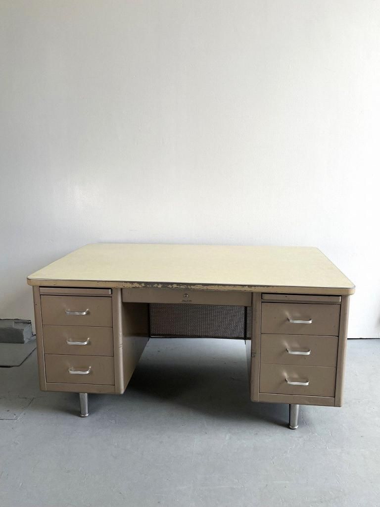 1960-70's Steelcase社製 ヴィンテージ スチール デスク