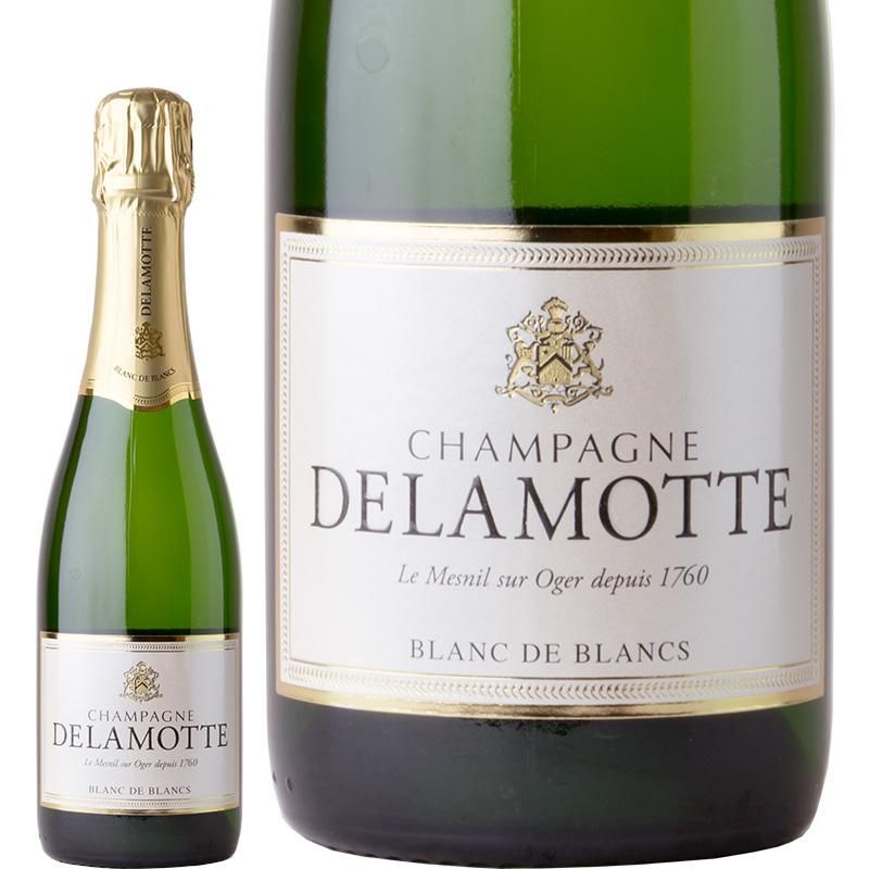 ドゥラモット ブリュット ブラン・ド・ブラン【ハーフボトル