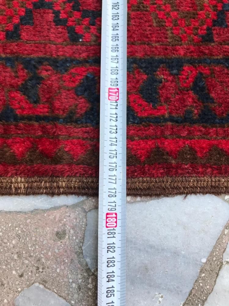 セミアンティーク絨毯/トルクメン・エルサリ/クズルアヤック