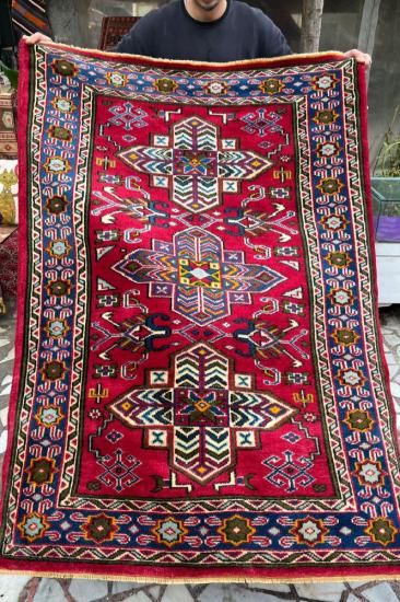 トルコ絨毯 - 手織り絨毯＆キリム☆Heaven's Door