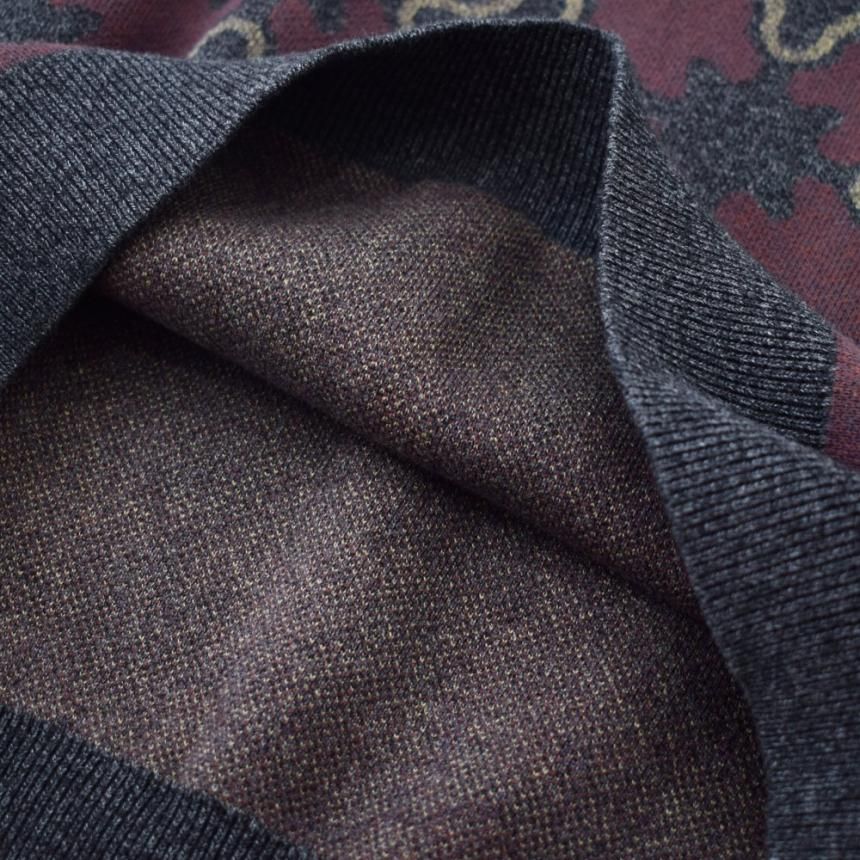 QUASI LINKAGE SWEATER / UMBER (クアジ ニットセーター) - HORRIBLE'S