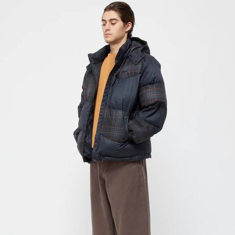 Dime Premium Tweed Puffer / Dark Gray (ダイム 中綿ダウンジャケット