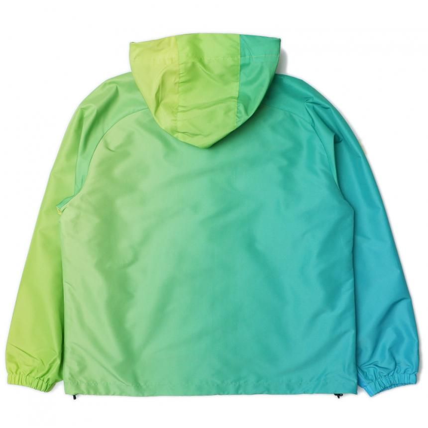 Dime Gradient Windbreaker / Green (ダイム ナイロンジャケット