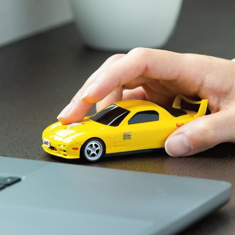 無線マウス マツダ RX-7 (FD3S型) 『頭文字D』高橋啓介 1巻版 mazda