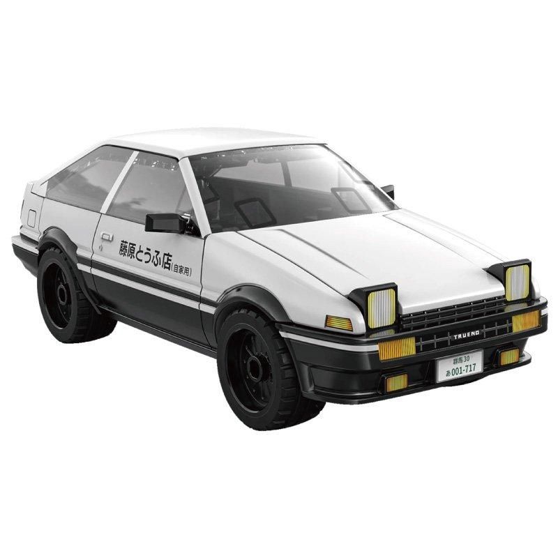 CaDA ブロック Initial D 1:35 Toyota Trueno AE86 C55018W 頭文字D