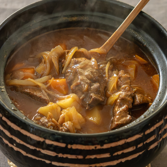 伊賀土鍋 カレー鍋 黒らく - 伊賀焼窯元 長谷園 公式通販