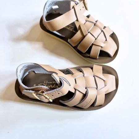 Salt waters sandle SHARK (LATTE) - SEN_TO_SENCE