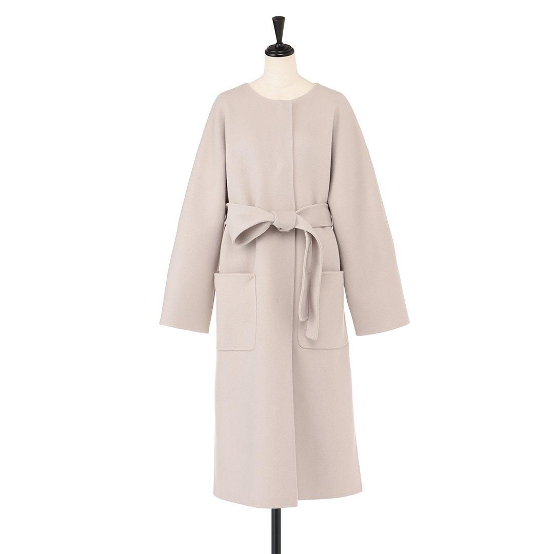 03AW ZUCCA ファー付きPコート ダブル ジャケット 03AW ZUCCA ファー