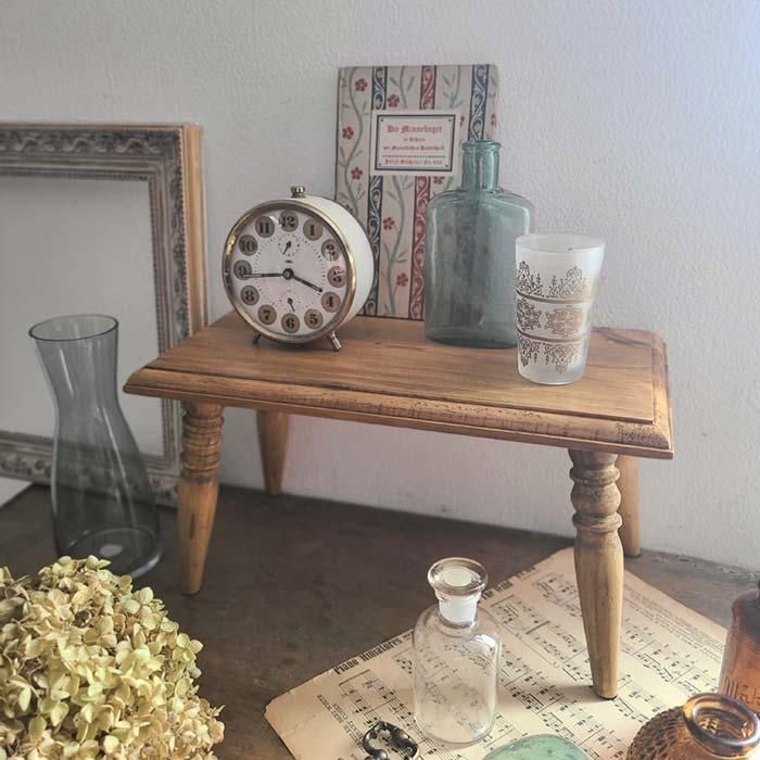 木製ディスプレイテーブル・ディスプレイ台・ミニテーブル | 旅する