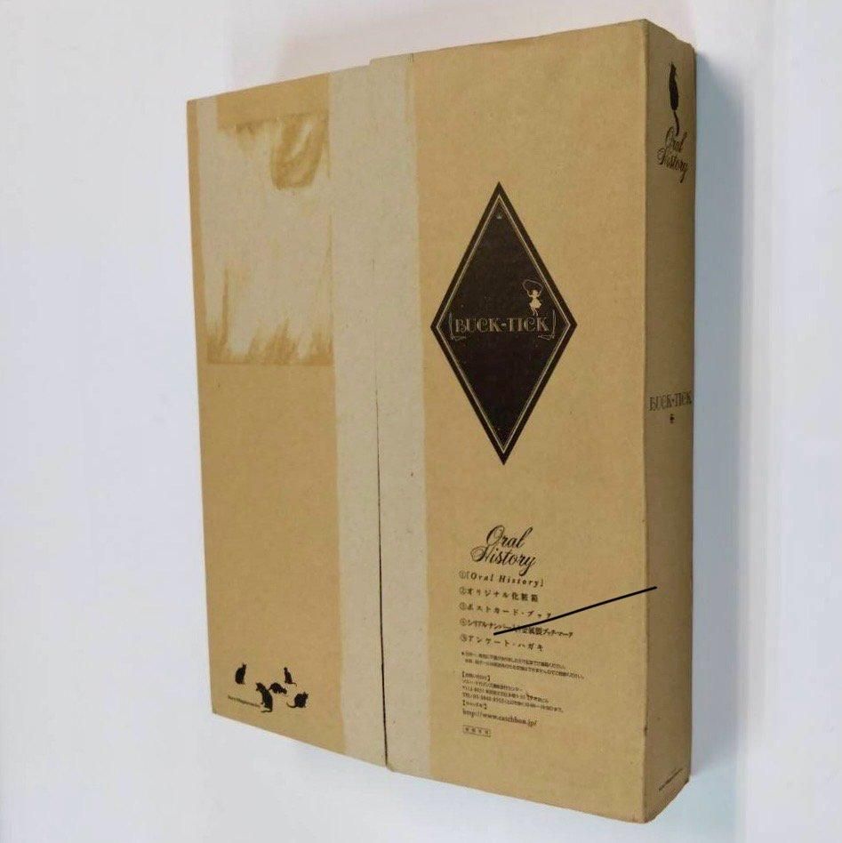 BUCK-TICK 限定写真集 Oral History BUCK-TICK 20th ANNIVERSARY